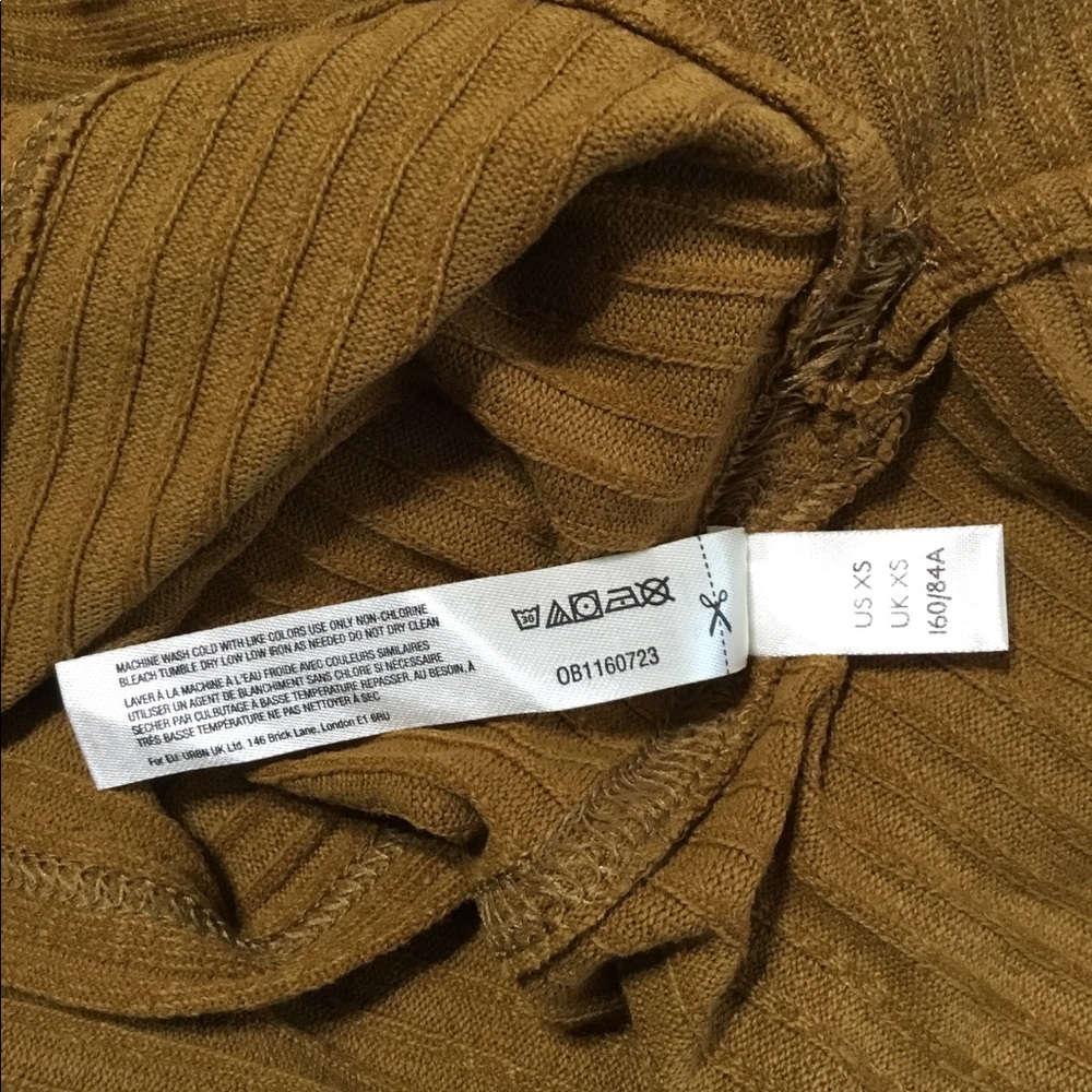 Free people movement can’t handle this turtle neck in brown size XS - Picture 10 of 12